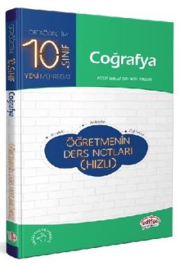 10.Sınıf Coğrafya Öğretmenin Ders Notları