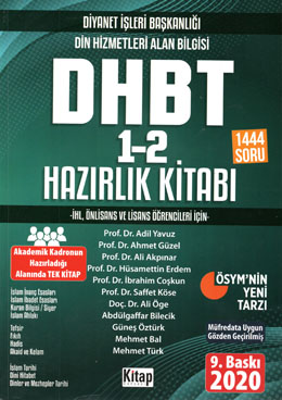 DHBT 1 2 Hazırlık Kitabı İHL ve Ön Lisans Öğrencileri İçin