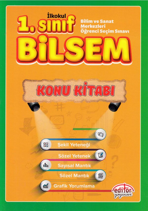 1.Sınıf Bilsem Konu Kitabı