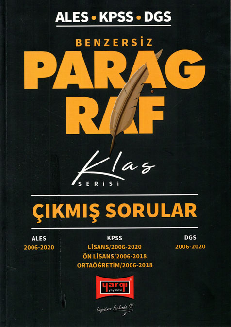 ALES-KPSS-DGS Klas Serisi Paragraf Çıkmış Sorular