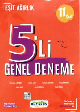 11.Sınıf Eşit Ağırlık 5li Genel Deneme Sınavı
