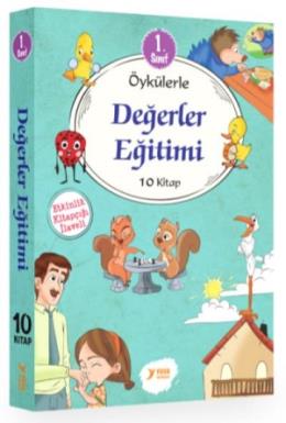 1.Sınıf Öykülerle Değerler Eğitimi 10 lu Set Fasik