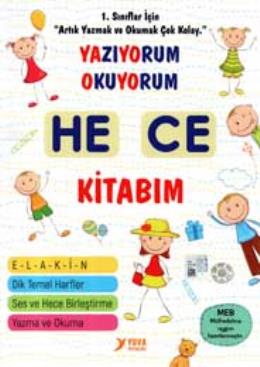 1.Sınıflar İçin Yazıyorum Okuyorum Hece Kitabım