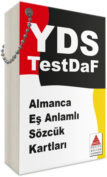 Delta YDS TestDaf Almanca Eşanlamlı Sözcük Kartları