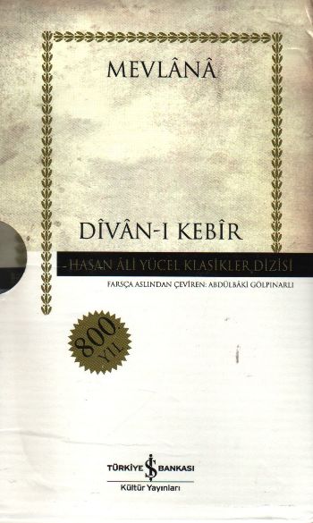 Divan-I Kebir (K.Kapak)